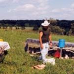Moving pastured poultry pens