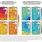 Regional precipitation and temperature maps