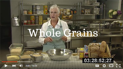 whole grains video link