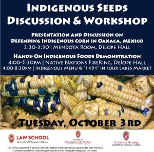 Indigenous Seeds Discussion and Workshop