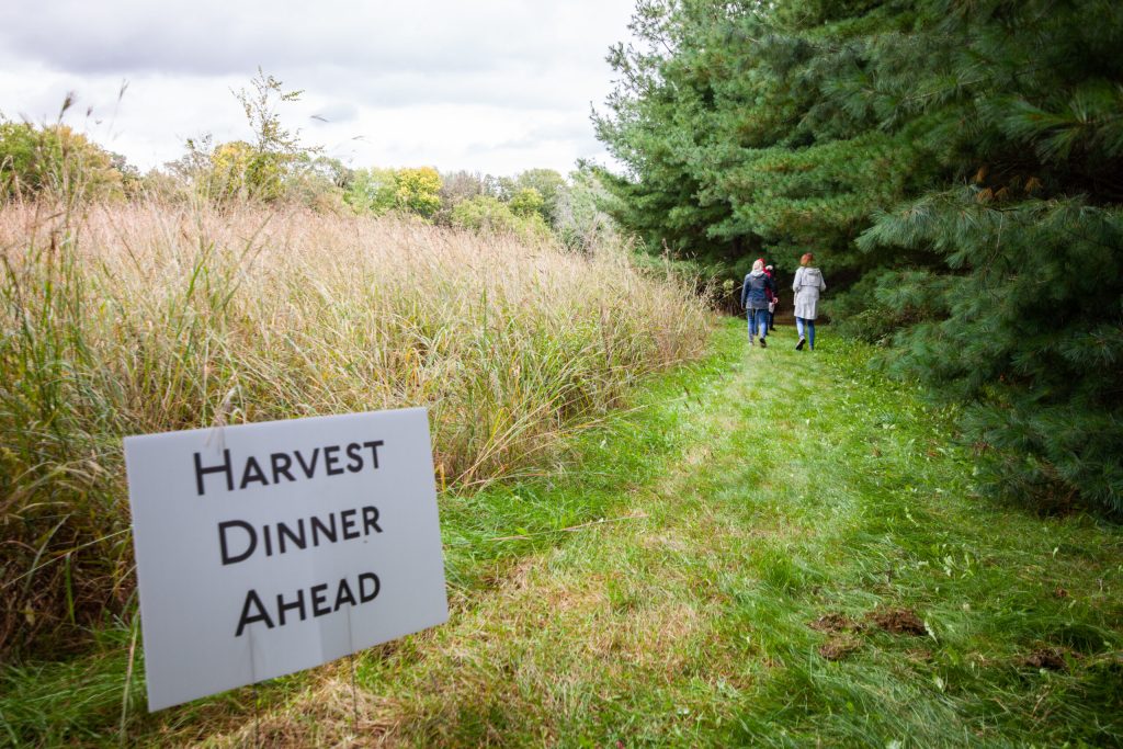Promotional image for Harvest Farm Dinner 2023