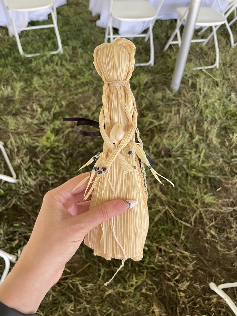 Corn husk doll
