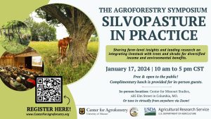 15th Annual Agroforestry Symposium – “Silvopasture in Practice”