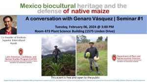 Upcoming Seminars: A Conversation with Genaro Vásquez, an Indigenous Academic from Oaxaca and Co-Founder of the Ayuuk Intercultural Institute