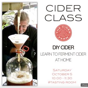 Cider Class – DIY Cider – Fermenting Cider at Home @ Madison Tasting Room