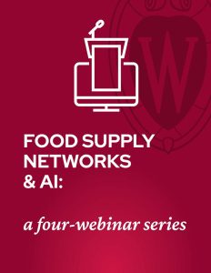 Food Supply Networks and AI: A Four-Webinar Series
